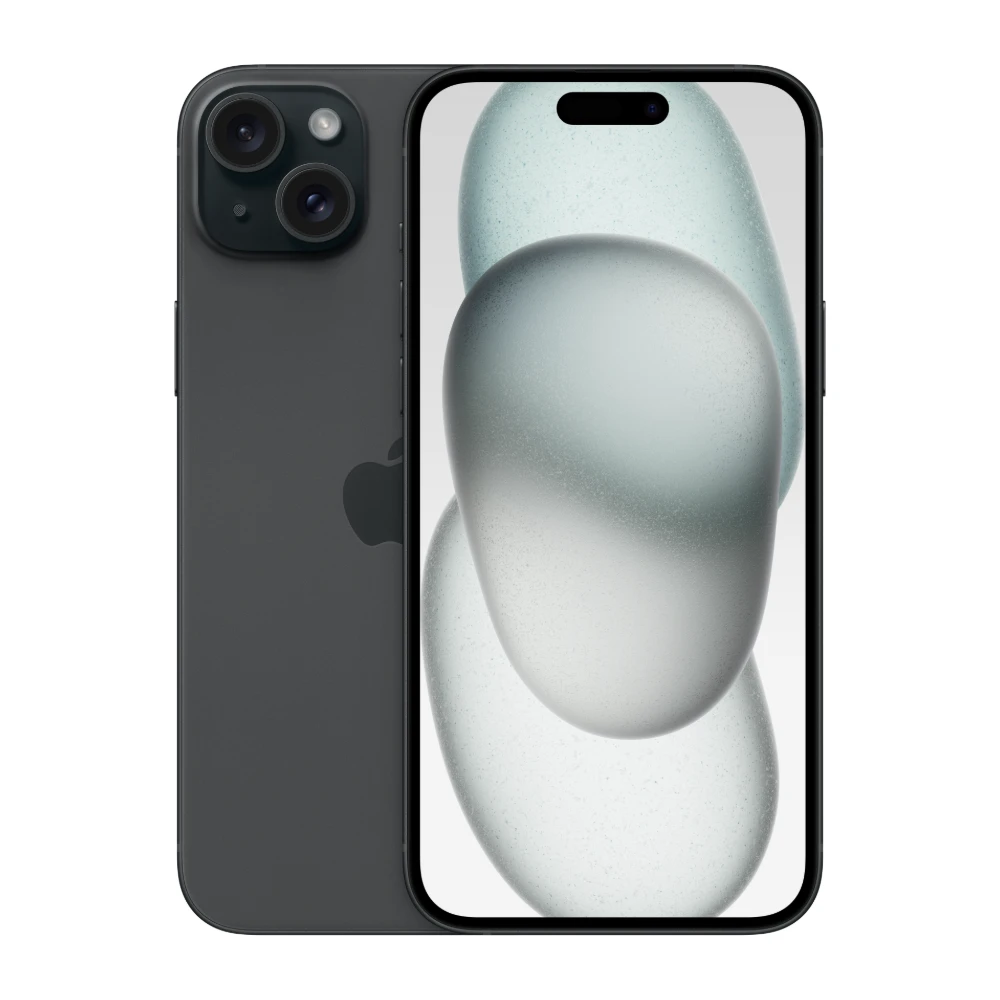 Смартфон Apple iPhone 15 Plus 256 ГБ, чёрный