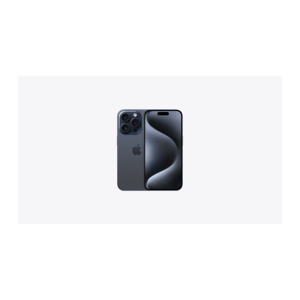 Смартфон Apple iPhone 15 Pro 256 ГБ, синий титан
