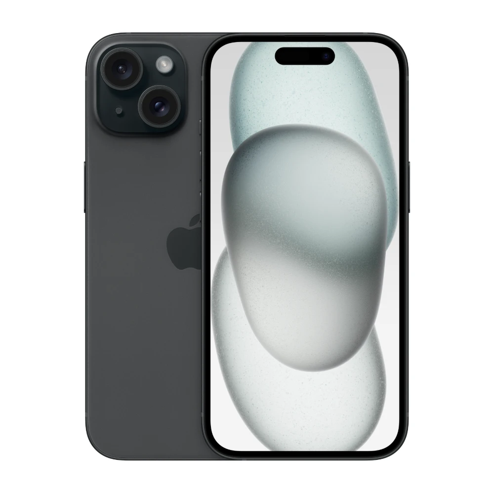 Смартфон Apple iPhone 15 128 ГБ, чёрный