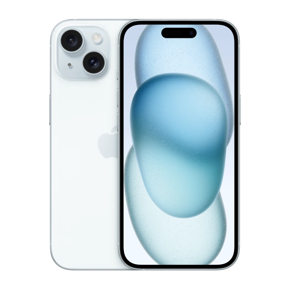 Смартфон Apple iPhone 15 128 ГБ, голубой