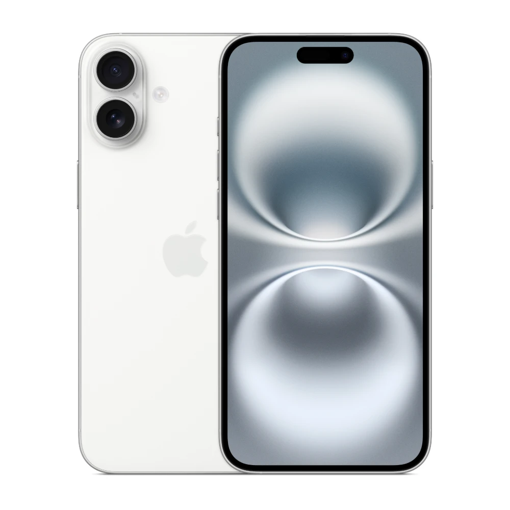 Смартфон Apple iPhone 16 Plus 128 ГБ, белый