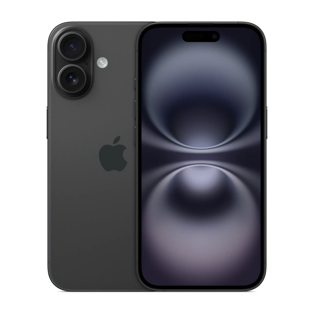 Смартфон Apple iPhone 16 128 ГБ, чёрный