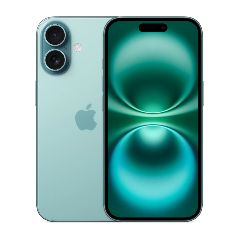 Смартфон Apple iPhone 16 128 ГБ, бирюзовый