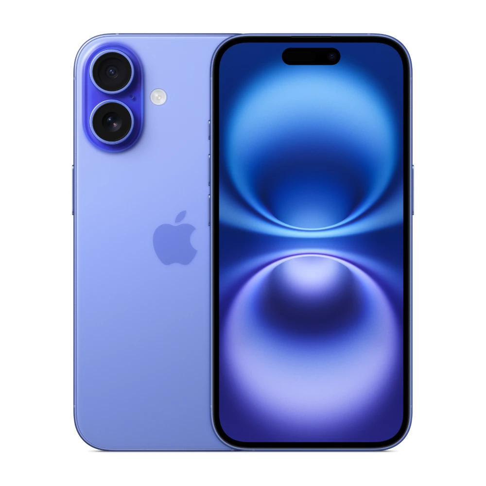 Смартфон Apple iPhone 16 128 ГБ, ультрамарин